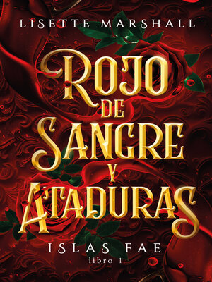 cover image of Rojo de sangre y ataduras